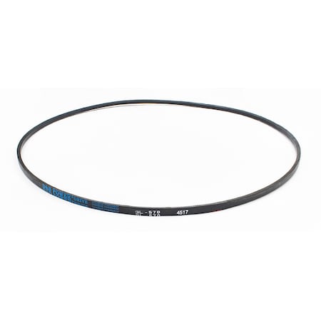 D&D 3L570 FHP V-Belt, 57 in Outside Length, 3/8 in Top Width, 7/32 in Thickness, 1 Ribs 3L570